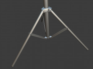 led work light stand 3D 模型