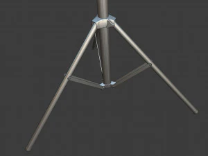 led work light stand 3D Model