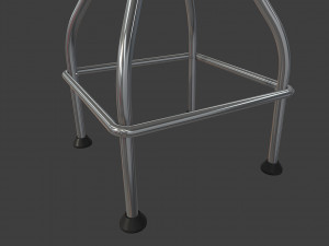 garage bar stool 3D 모델