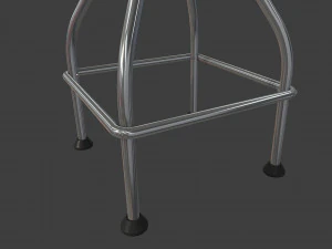 garage bar stool 3D Model