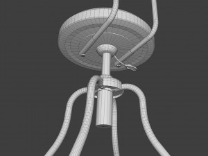 garage bar stool 3D 모델