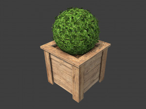 flower bed 3Dモデル