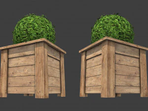 flower bed 3D Model