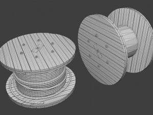 cable coil 3D Model