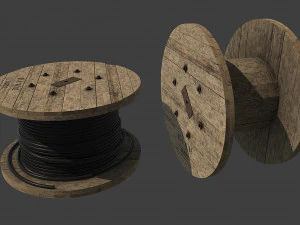 cable coil 3D Model