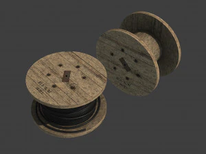cable coil 3D Model