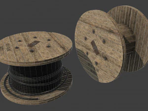 cable coil 3D Model