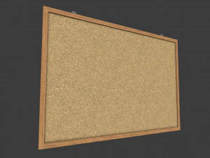 detective pinboard 3D Model