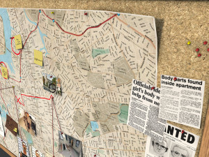 detective pinboard 3D मॉडल