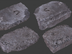 scanned construction debris pack 3D Model