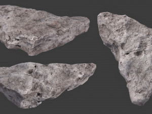 scanned construction debris pack 3D Model