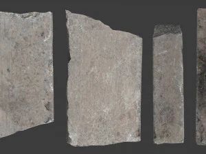 scanned construction debris pack 3D Model
