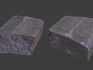 scanned construction debris pack 3D Model