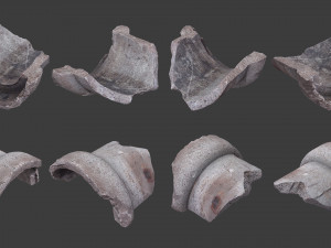 scanned construction debris pack 3D Model