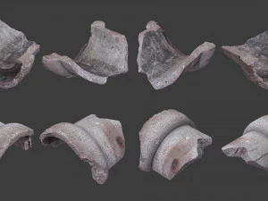 scanned construction debris pack 3D Model