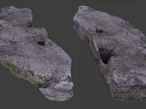 scanned construction debris pack 3D Model