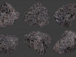 scanned construction debris pack 3D Model