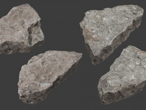 scanned construction debris pack 3D Model