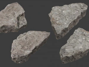 scanned construction debris pack 3D Model