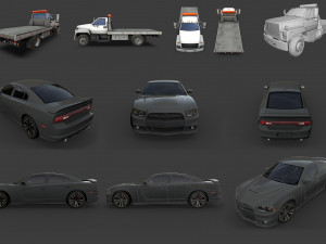 american cars ultimate collection Modello 3D