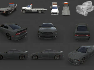 american cars ultimate collection 3D Model