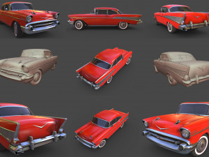 american cars ultimate collection Modello 3D
