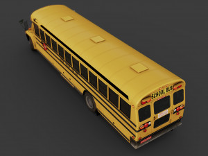 school bus Model 3D