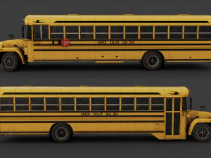 school bus 3D Model