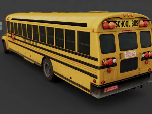 school bus 3D Model
