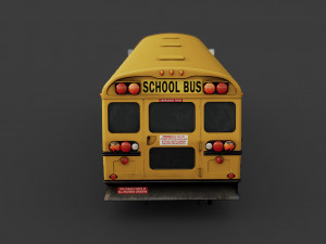 school bus Model 3D