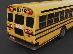 school bus 3D Model