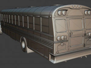 school bus 3D Model