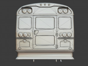 school bus Model 3D
