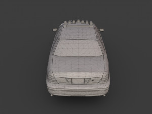new york police car Model 3D