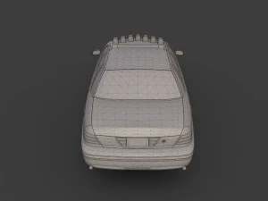 new york police car 3D Model