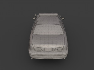 Los angeles police car 3D Model