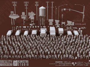 Hyperreality Lowpoly Essentials 3D Model