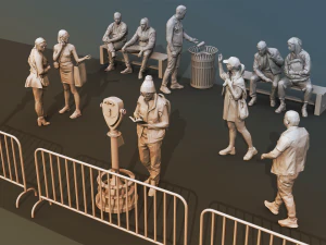 Hyperreality Lowpoly Essentials 3D Model