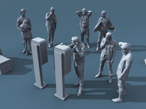 Hyperreality Lowpoly Essentials 3D Model