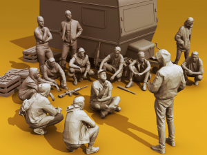 Hyperreality Lowpoly Essentials 3D मॉडल