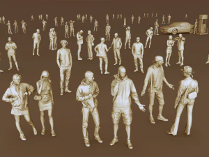 Hyperreality Lowpoly Essentials 3D Model