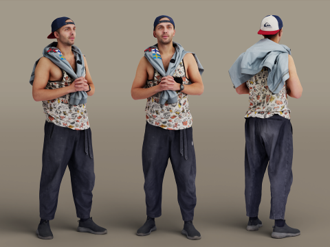 City Man 3Dモデル