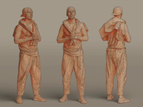 City Man 3D Model