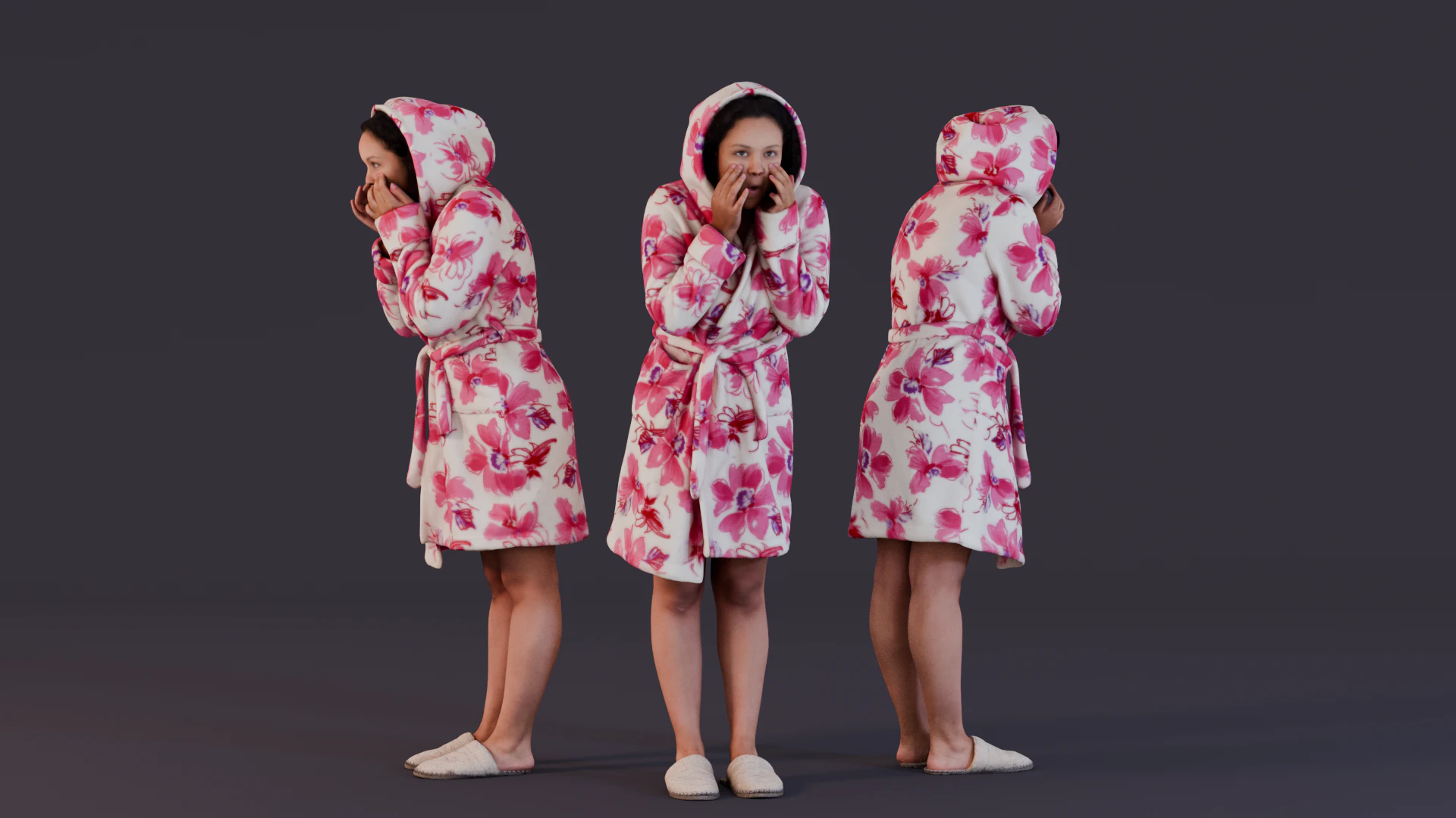 Morning Routine 3D Model .c4d .max .obj .3ds .fbx .stl .blend 