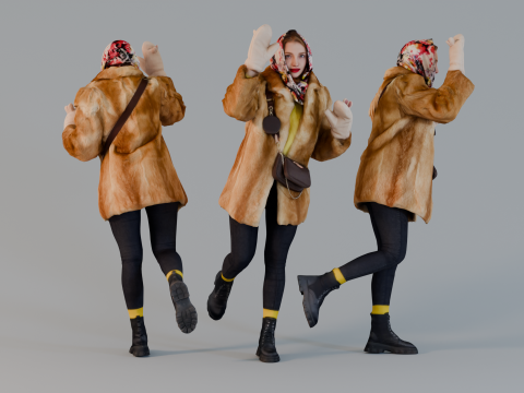 Siberian Princess 3Dモデル