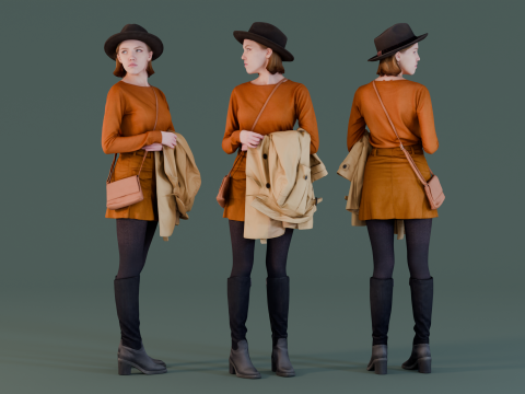 Mid-Century Modern 3Dモデル