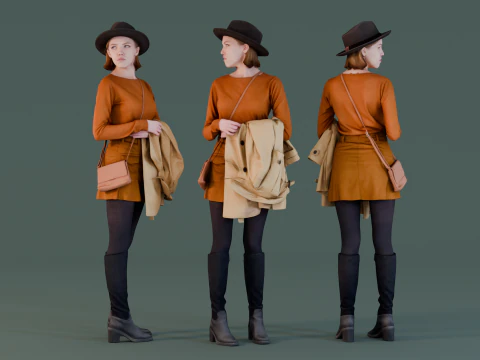 Y&uuml;zyıl Ortası Moderni 3D Model