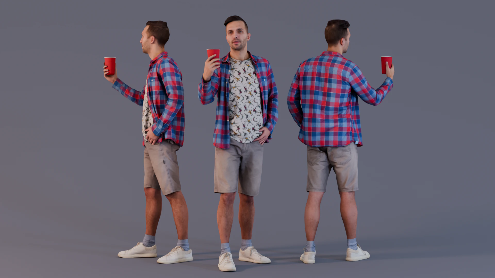 じゃあ飲みましょう 3Dモデル .c4d .max .obj .3ds .fbx .stl .blend 