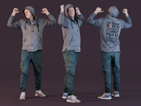 Bu Parti Sana G&ouml;re Değil 3D Model