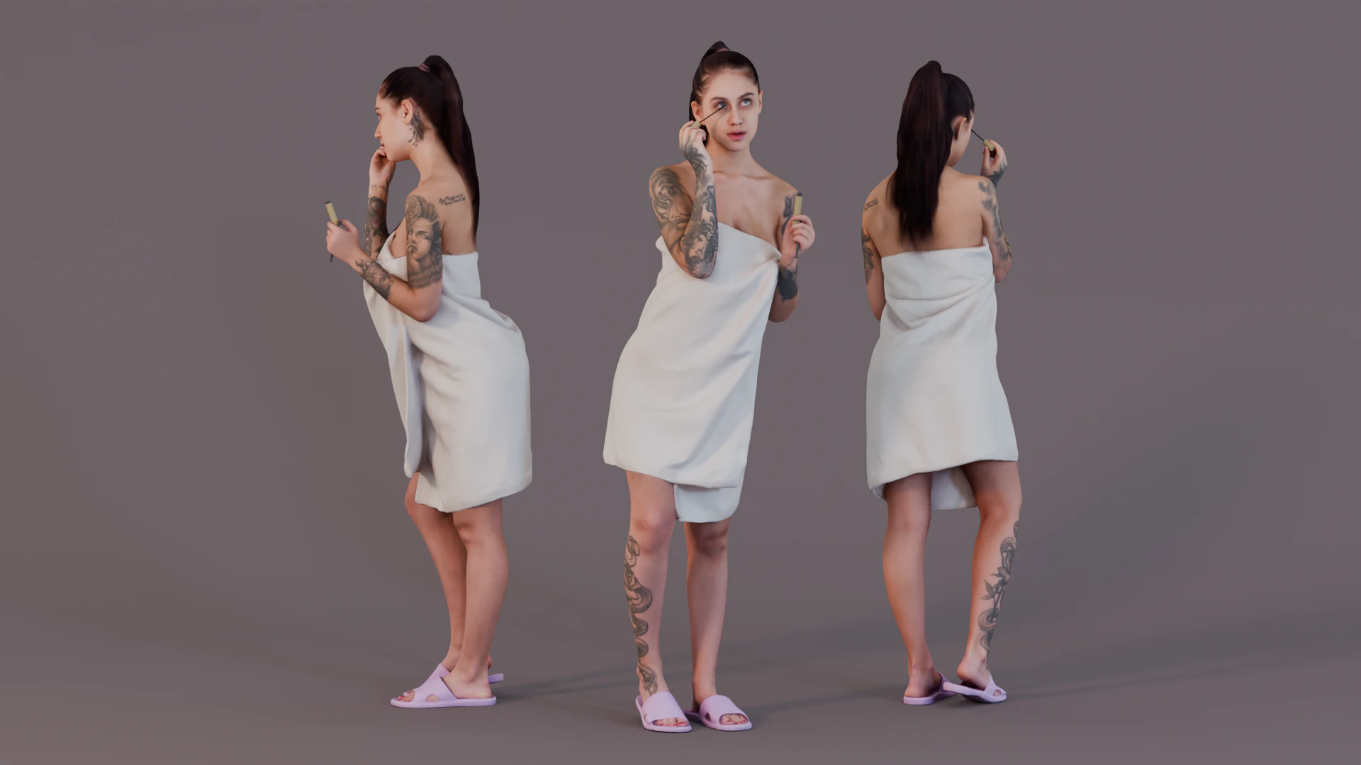 My lovely lady lumps 3D Model .c4d .max .obj .3ds .fbx .stl .blend 